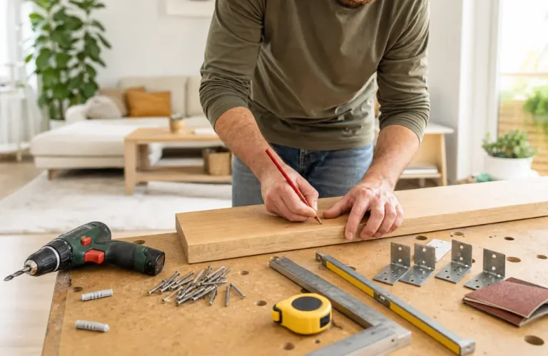 construire une étagère en bois