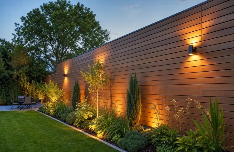 habiller un mur extérieur en bois